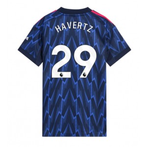 Fotbalové Dres Arsenal Kai Havertz #29 Dámské Venkovní Oblečení 2025-26 Krátký Rukáv